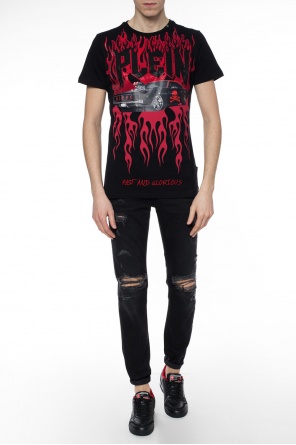 Wzorzysty t-shirt, zdjęcie 2 Wzorzysty t-shirt od Philipp Plein